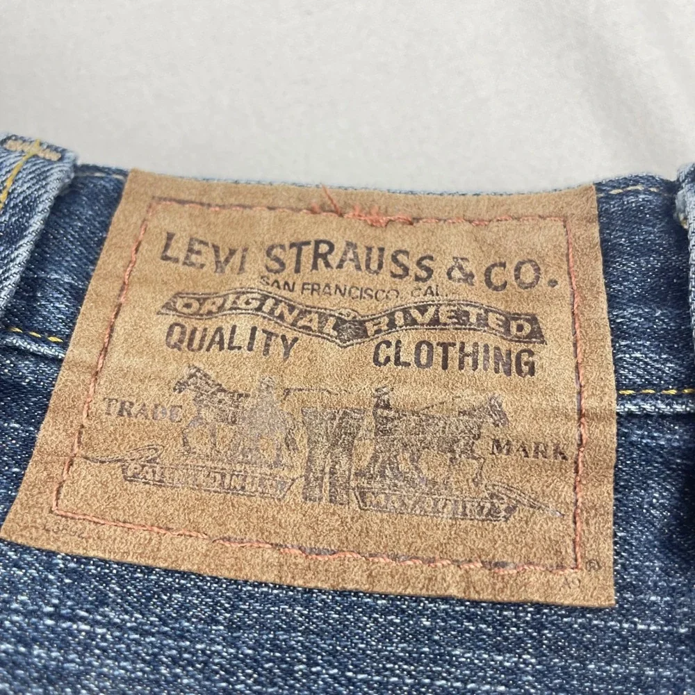 Levis 559 Relaxed Straight Jeans Mens 40x30 Medium Wash Blue Denim 0568